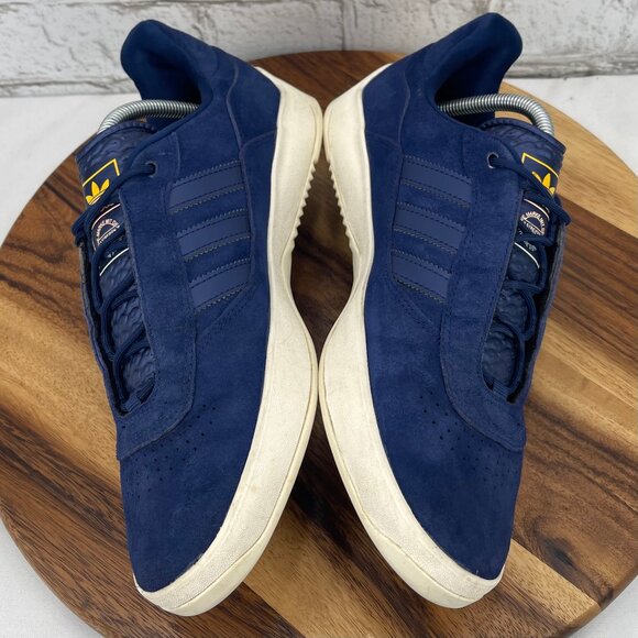 Adidas Puig Night Sky Blue Suede Mens 10 Skateboarding Shoes FY0438 - Picture 9 of 14